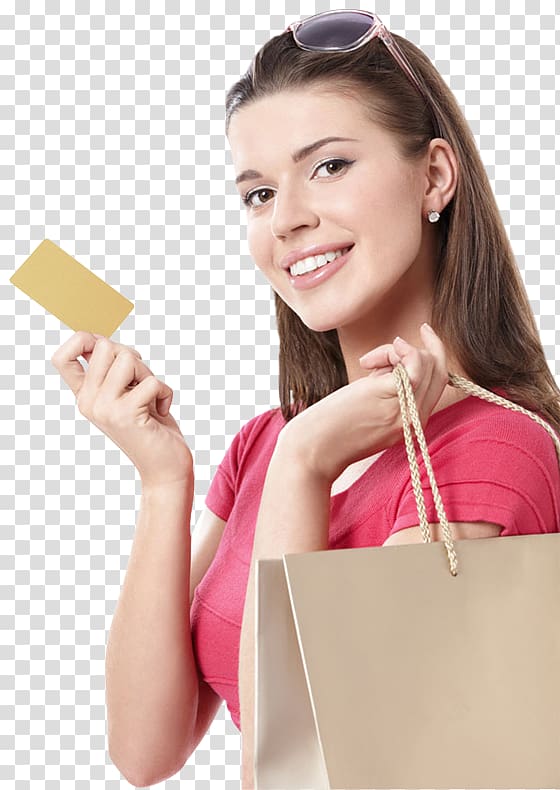 Credit card Online shopping Payment Account, Woman's Day transparent background PNG clipart