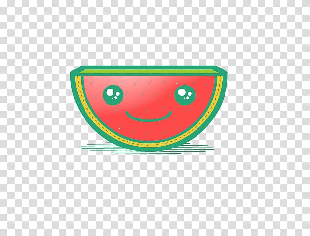 Cartoon Watermelon Icon, Cute cartoon watermelon transparent background PNG clipart