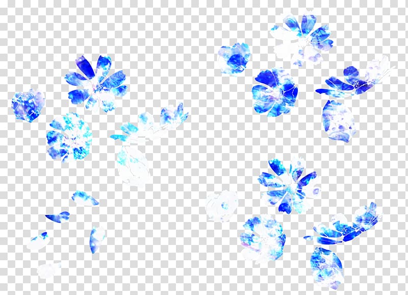 Flower Orchids, Blue and white orchid flowers transparent background PNG clipart