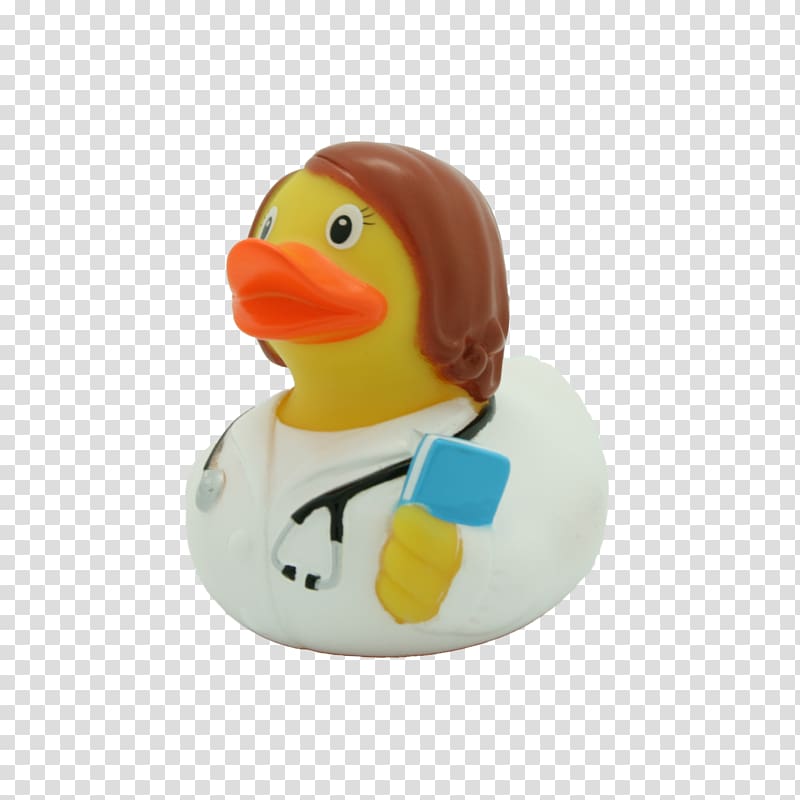 Rubber duck Toy Gum Physician, rubber duck transparent background PNG clipart