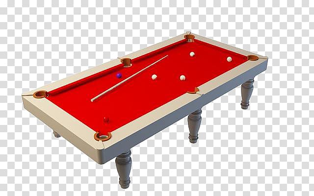 Billiard table English billiards, Red desktop billiard table material transparent background PNG clipart