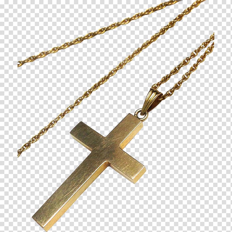 Charms & Pendants Jewellery Necklace Chain Cross, cross transparent background PNG clipart