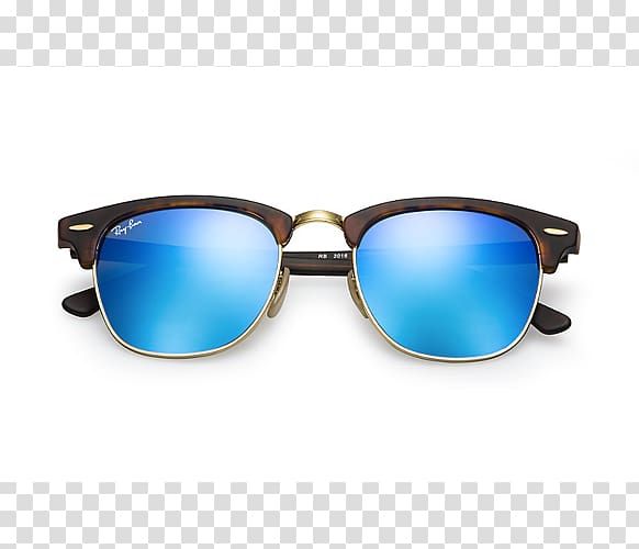 Ray-Ban Wayfarer Browline glasses Aviator sunglasses, polarized light transparent background PNG clipart