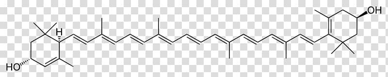 Lutein Zeaxanthin Carotenoid Astaxanthin Chemical structure, science transparent background PNG clipart