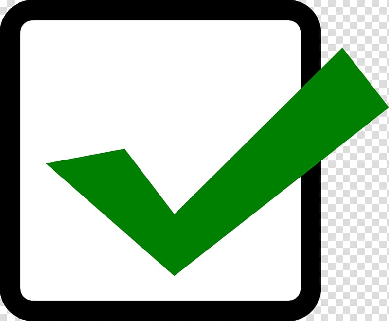 Green and white check logo, Check mark Computer Icons, Check Mark