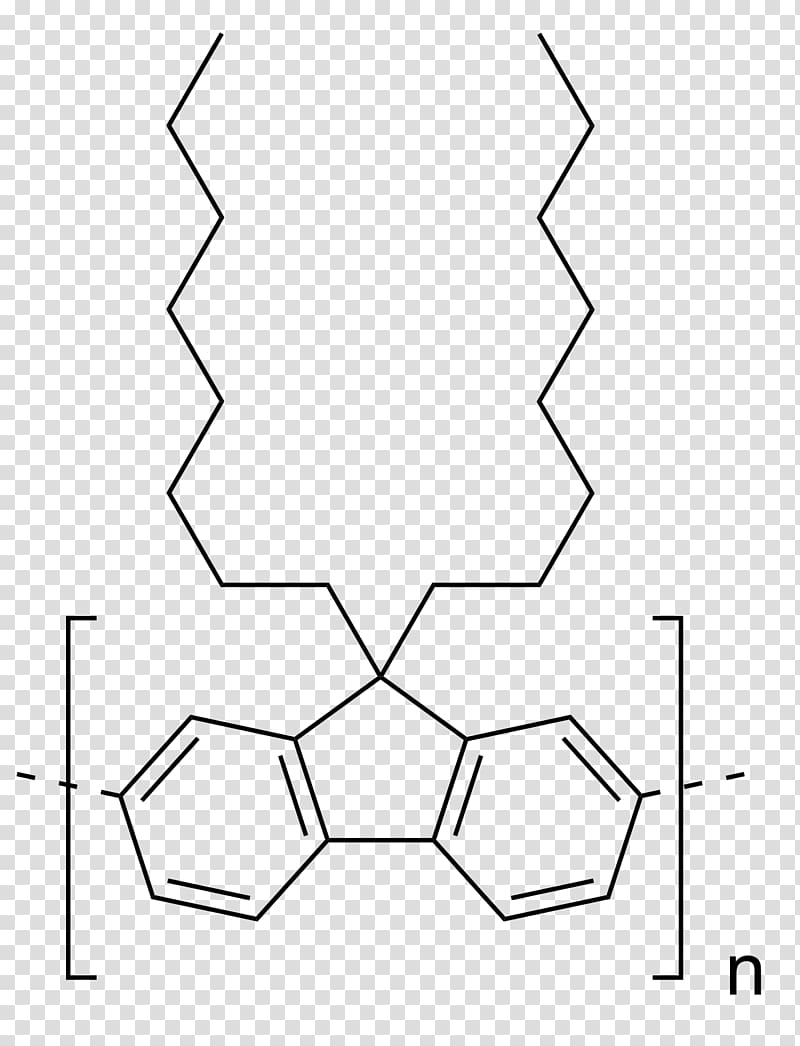 Polydioctylfluorene Conductive polymer Polyfluorene Organic compound, others transparent background PNG clipart