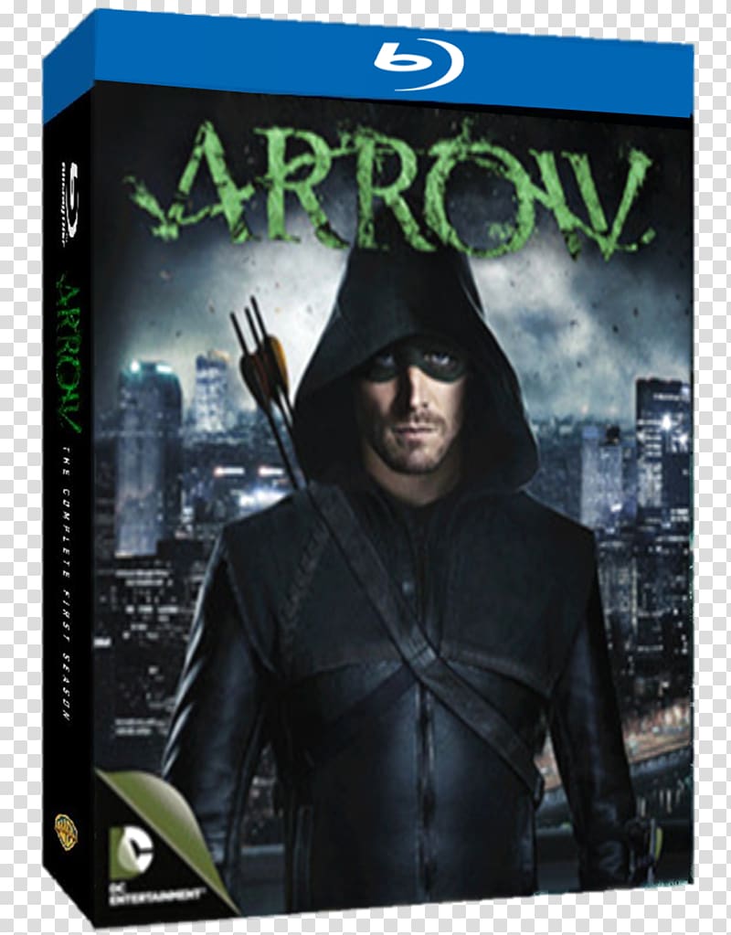 Green Arrow Blu-ray disc DVD Action Film, arrow decorative box transparent background PNG clipart