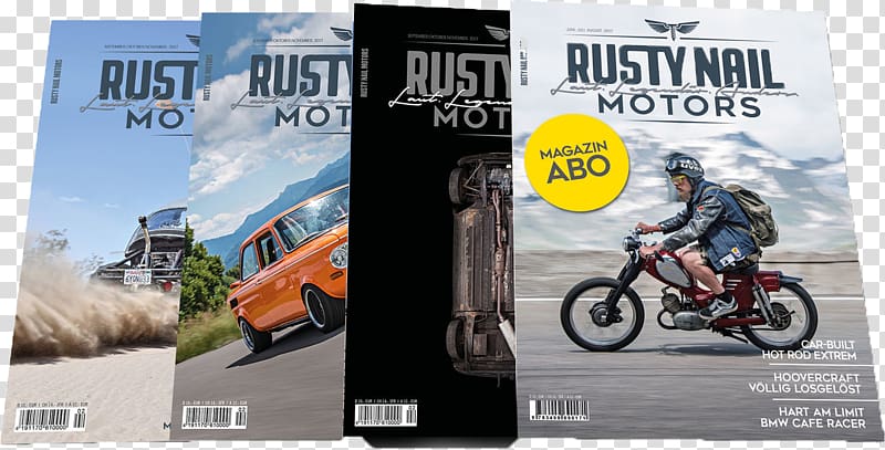 Motorcycle Touratech MotorradReisefuehrer.de Review Rusty Nail Motors, nail ads transparent background PNG clipart