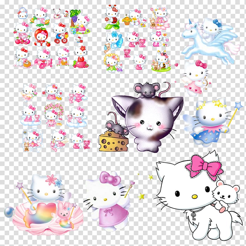 Jigsaw Puzzles Ravensburger Charmmy Kitty. 600 sticker. Con adesivi Hello Kitty, eagl transparent background PNG clipart