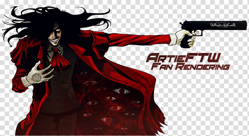 Alucard Hellsing Anime, waters; transparent background PNG clipart