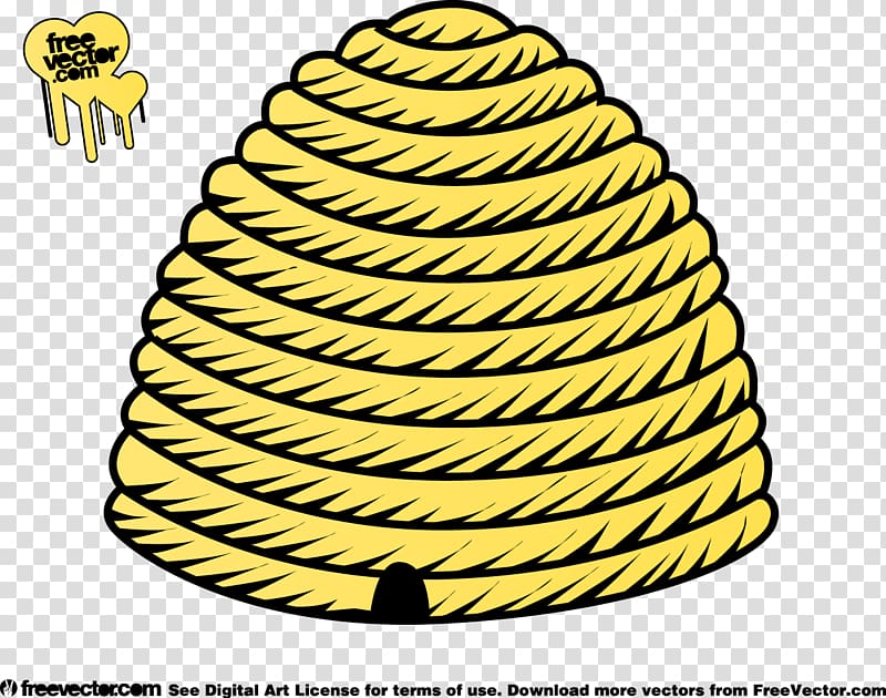 Beehive Cartoon , Honeycomb transparent background PNG clipart