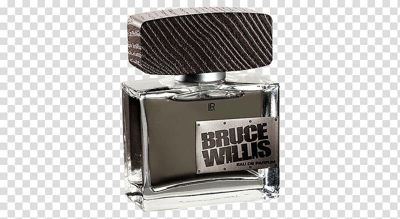 Perfume LR Bruce Willis Eau de Parfum Lr bruce willis parfémovaná voda pánská 50 ml Actor Bruce Willis Personal Edition Eau de Parfum von LR, perfume transparent background PNG clipart