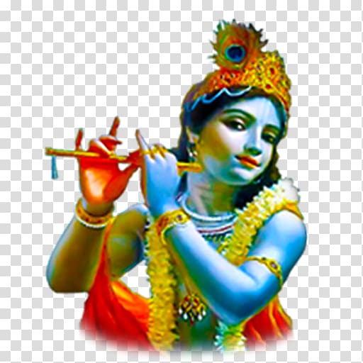 Hindu God, Krishna Janmashtami Radha Krishna Bhagavad Gita, krishna transparent background PNG clipart