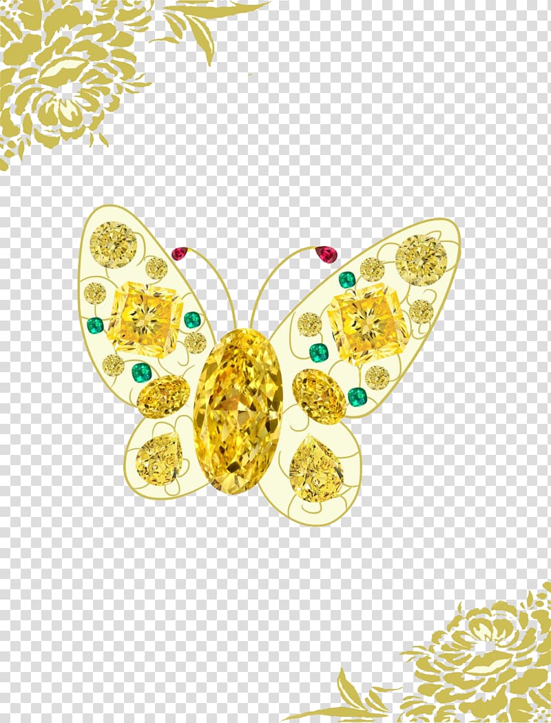 Diamond Gratis, Peony Diamond Butterfly transparent background PNG clipart