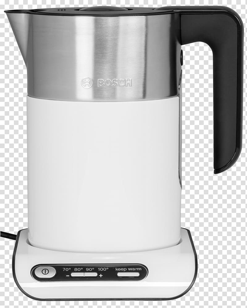 Bosch Twk kettle TWK7203 Electric kettle Robert Bosch GmbH Home appliance, kettle transparent background PNG clipart
