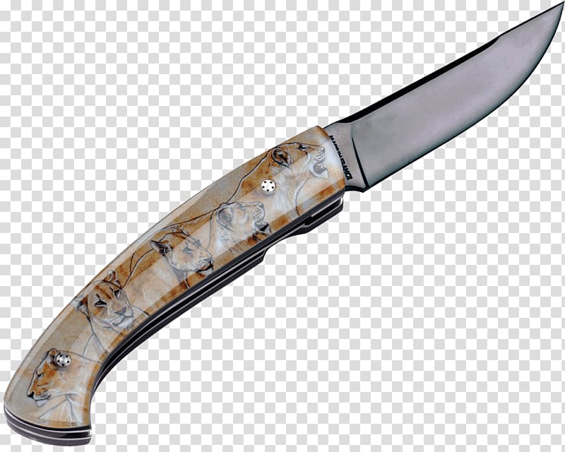 Bowie knife Hunting & Survival Knives Utility Knives Thiers, knife transparent background PNG clipart