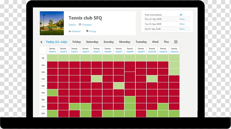 Computer reservation system Tennis Centre Information, buy less activities transparent background PNG clipart