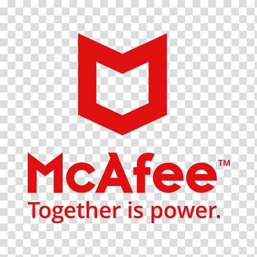 Computer Software McAfee Product Logo Brand, mcafee secure transparent background PNG clipart