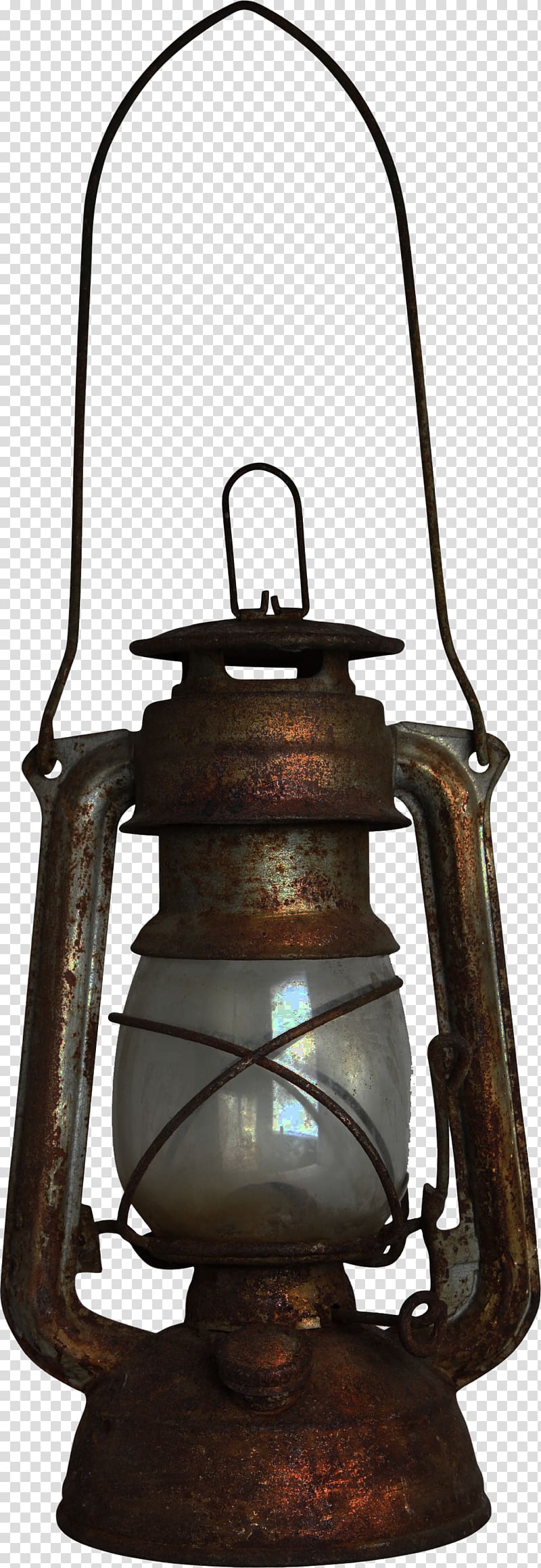 brown tubular lantern illustration, Light Oil lamp Kerosene lamp Lantern, Oil lamps transparent background PNG clipart