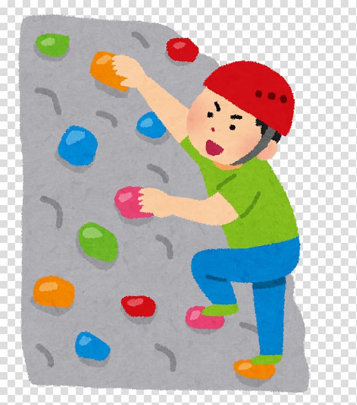 rock climbing wall clipart