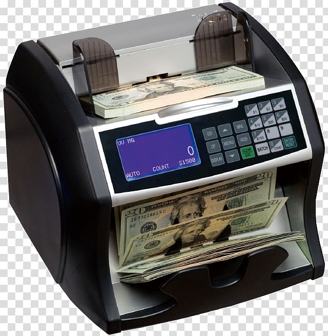 Banknote counter Currency-counting machine Money Business Service, Business transparent background PNG clipart