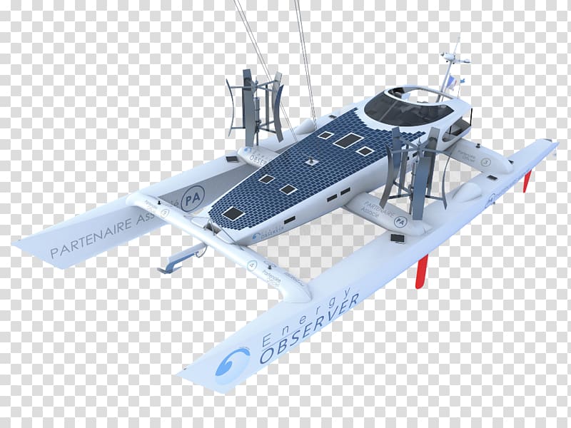 Energy Observer Yacht Daedalus Naval architecture Machine, yacht transparent background PNG clipart