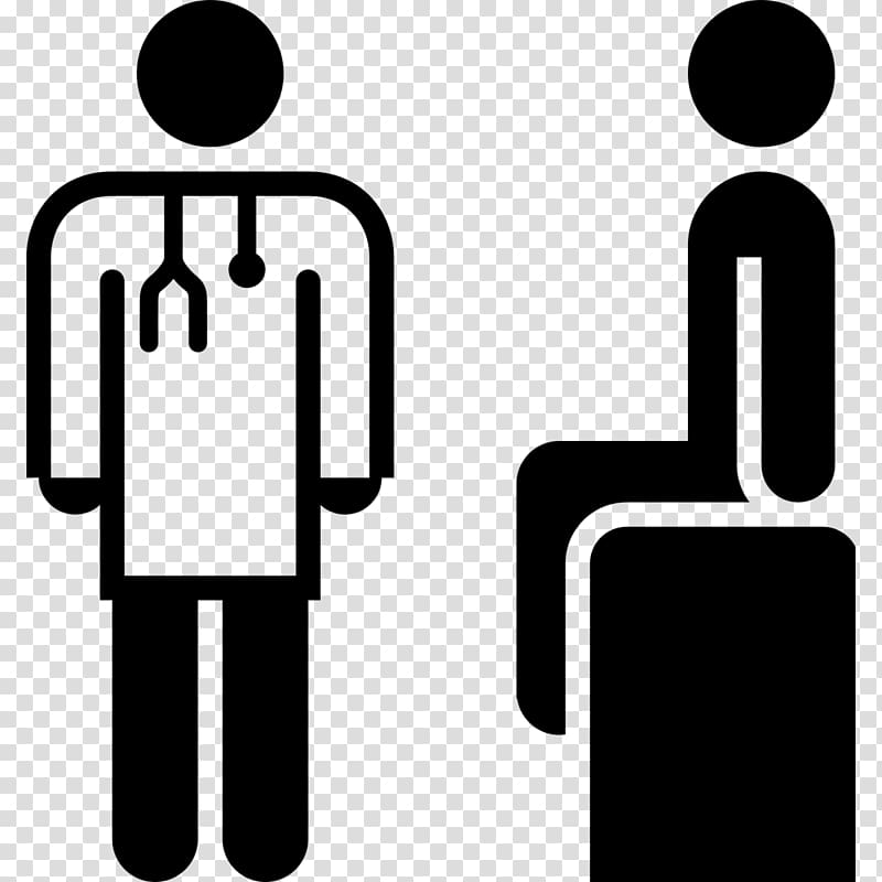 black signage illustration, Computer Icons Health Care Preventive healthcare Physical examination, patient transparent background PNG clipart