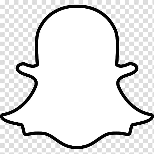 Snapchat transparent background PNG clipart