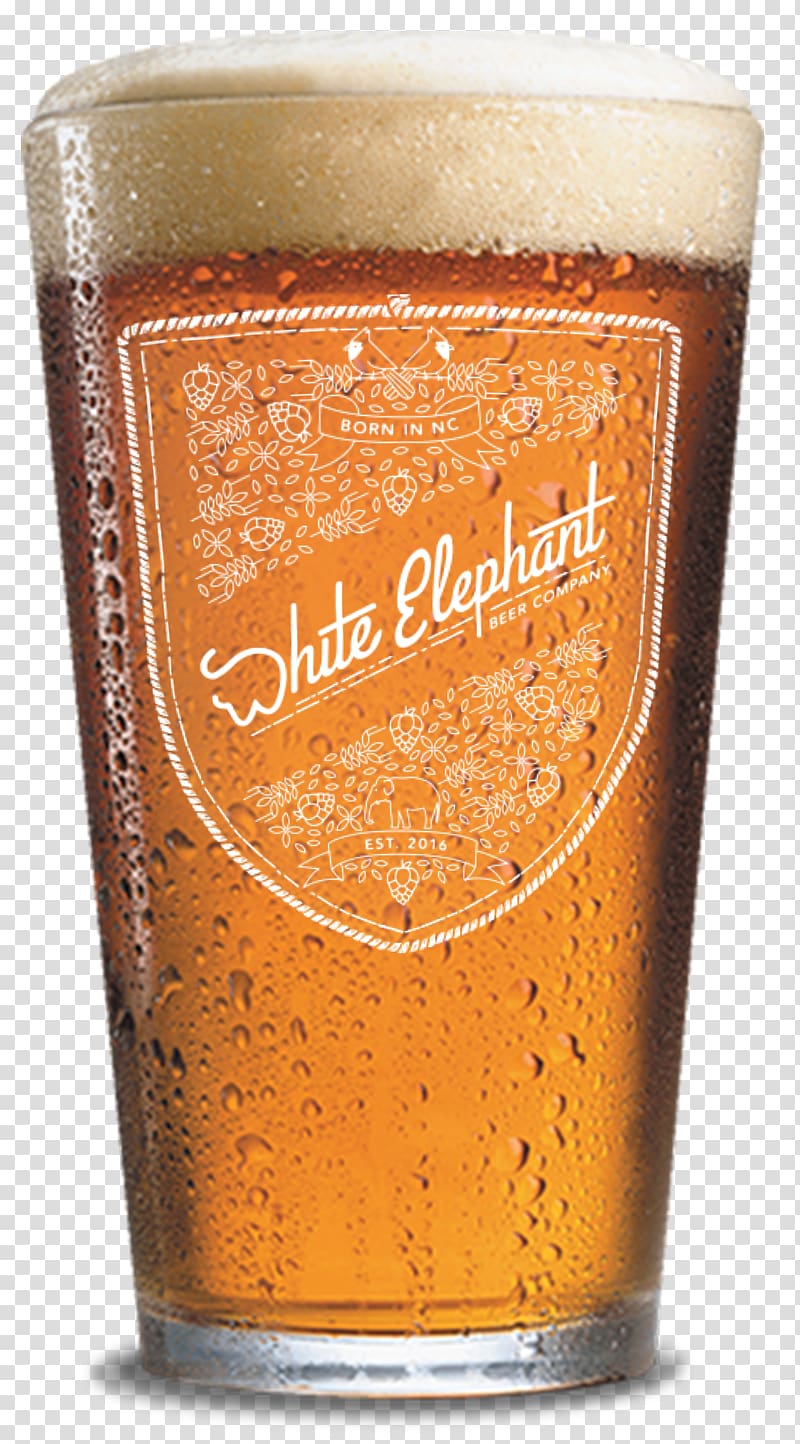 White Elephant Beer Co. Carlsberg Elephant Beer Pint glass Cask ale, beer transparent background PNG clipart