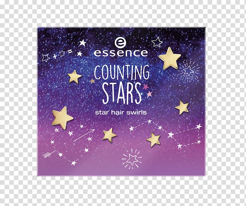 Counting Stars Hair Cosmetics Make-up, star transparent background PNG clipart
