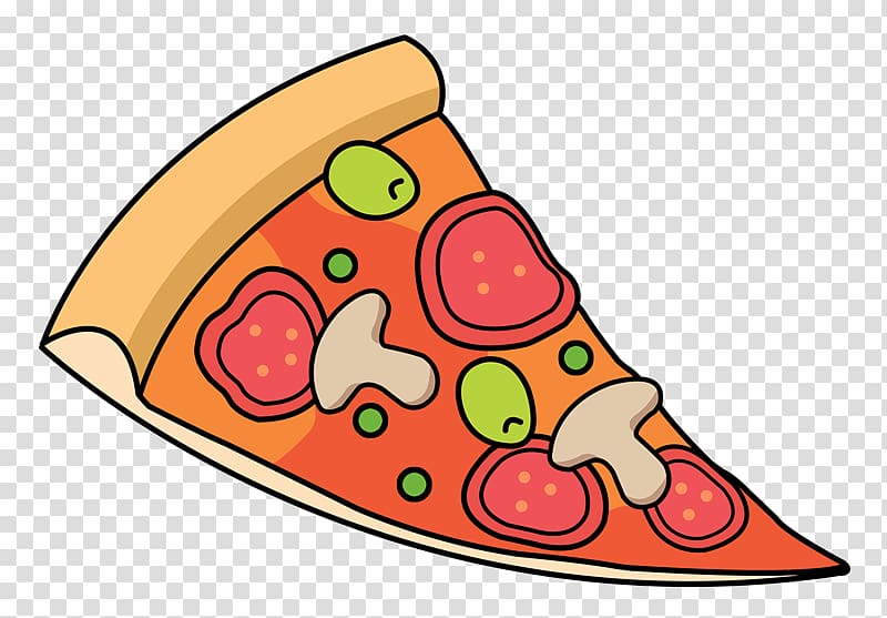 slice of pepperoni pizza illustration, Pizza party Pepperoni , Pizza transparent background PNG clipart