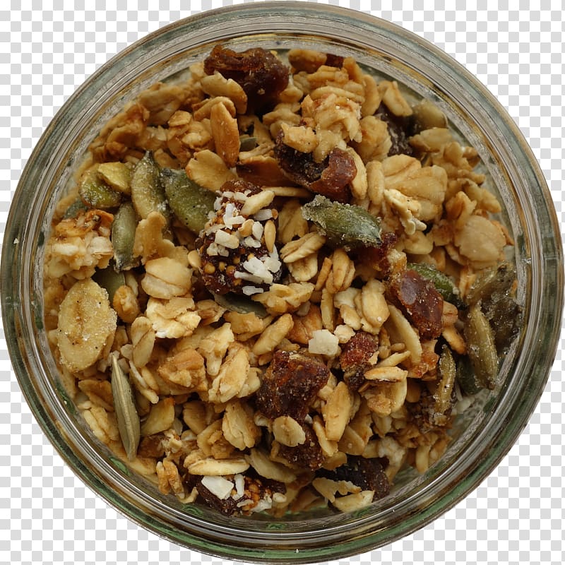 Muesli Breakfast cereal Granola Recipe, breakfast transparent background PNG clipart