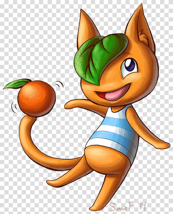 Animal Crossing: New Leaf Nintendo e-Reader Cat, Tangy transparent background PNG clipart