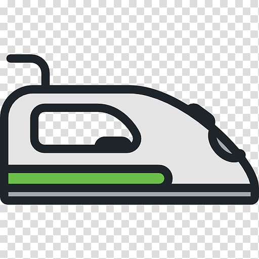 Clothes iron Scalable Graphics Clothing Icon, An iron transparent background PNG clipart