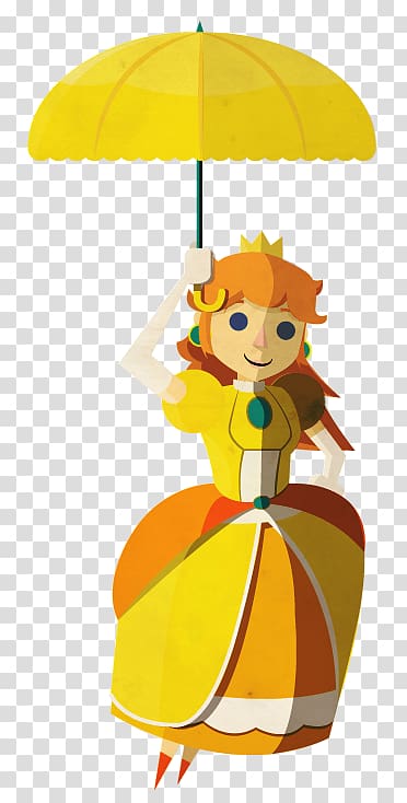 Princess Daisy Princess Peach Super Smash Bros. T-shirt Illustration, peach aesthetic tumblr themes transparent background PNG clipart