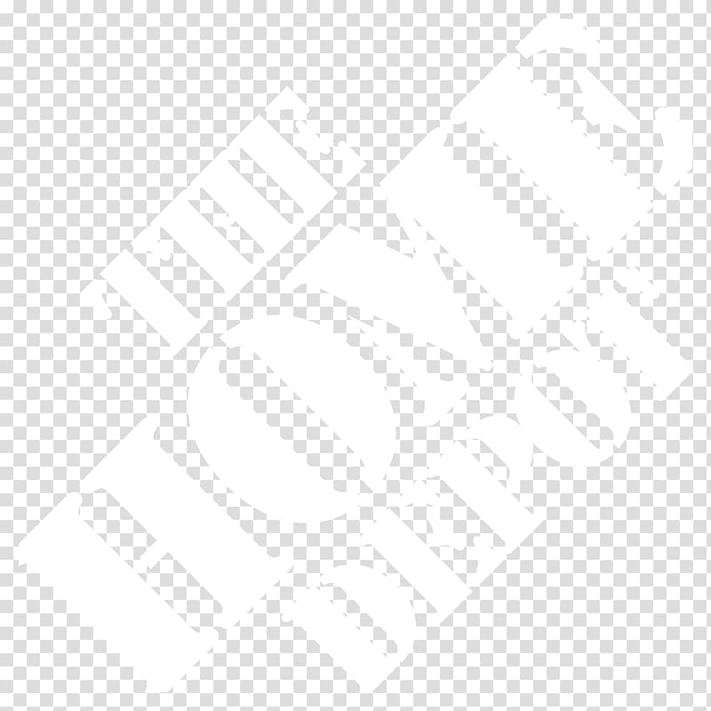 Line Black and white Angle Point Pattern, HomeDepot White Logo transparent background PNG clipart