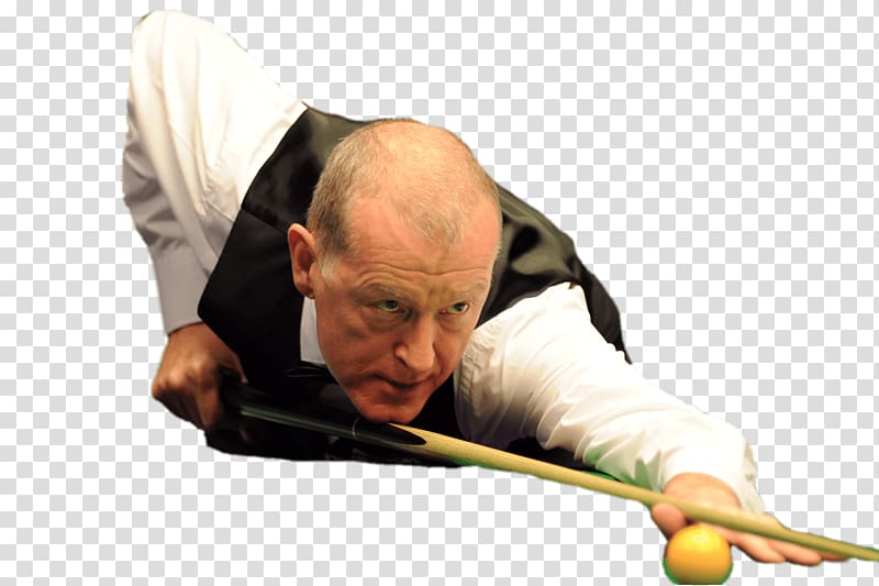 man playing billiard, Steve Davis Playing transparent background PNG clipart