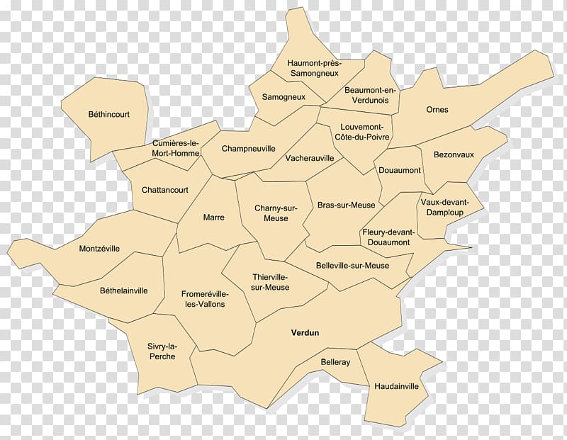 Communauté d'agglomération du Grand Verdun Community of Greater South Meuse Agglomeration Map Fort Douaumont Communauté d'agglomération du Grand Villeneuvois, map transparent background PNG clipart