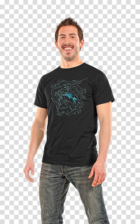 T-shirt Hoodie Neckline Sleeve, t shirt nerd transparent background PNG clipart