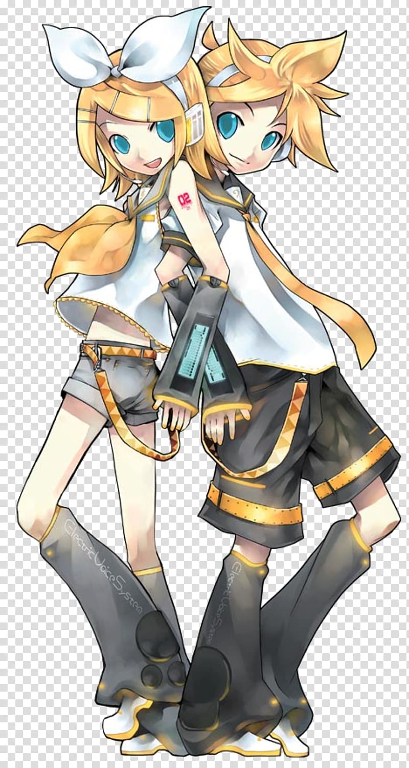 Kagamine Rin/Len Vocaloid Crypton Future Media Yamaha Corporation, others transparent background PNG clipart