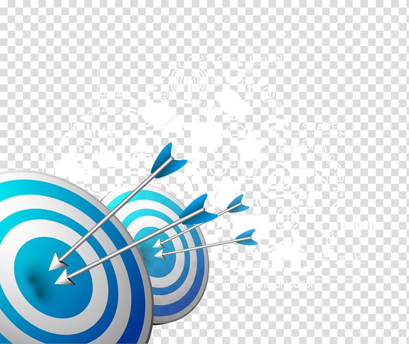 Business Marketing, Target transparent background PNG clipart