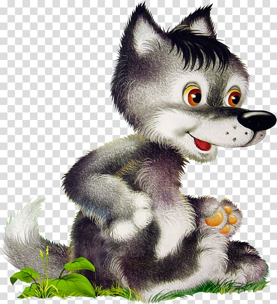 Gray wolf Drawing Child Ivan Tsarevich Pencil, Wolf transparent background PNG clipart