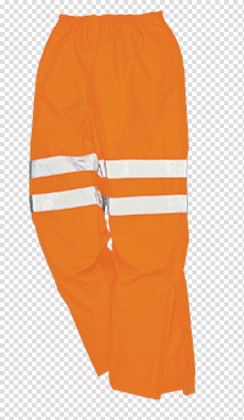High-visibility clothing Rain Pants Portwest, trousers transparent background PNG clipart