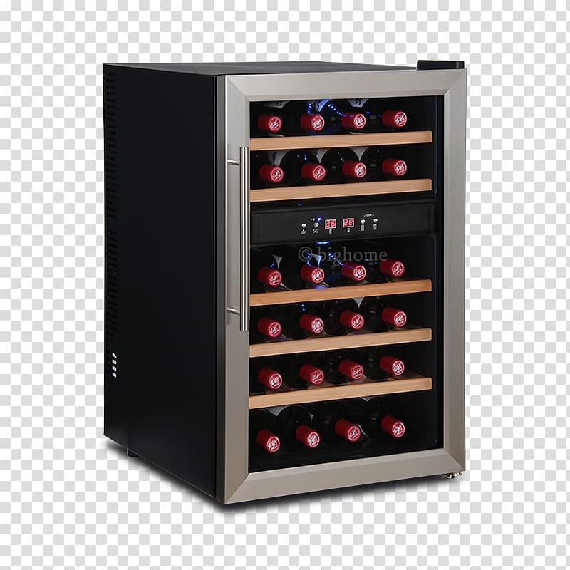 La Sommelière Prestige Range Multi Temperature Wine Cabinet, VIP195N Wine cellar Wine cooler Wine Fridges, Wine Cooler transparent background PNG clipart