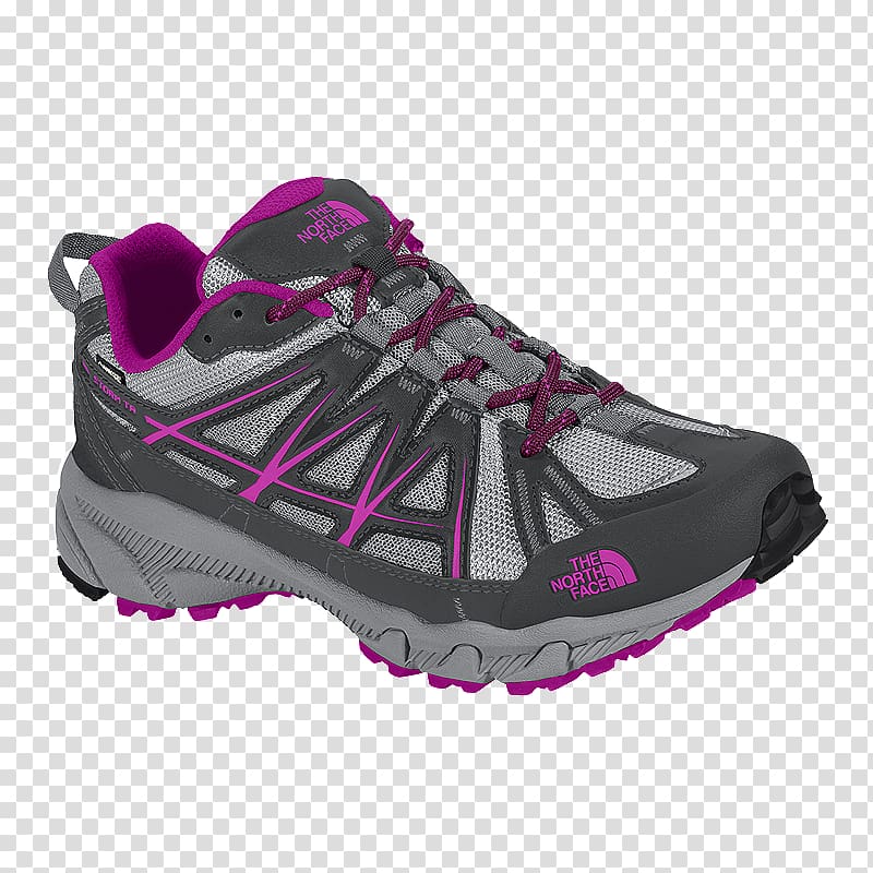 The North Face Sports shoes Trail running Hiking boot, Colorful Running Shoes for Women transparent background PNG clipart