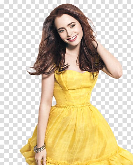 Lily Collins The Mortal Instruments: City of Bones 2013 Teen Choice Awards Hollywood Actor, actor transparent background PNG clipart