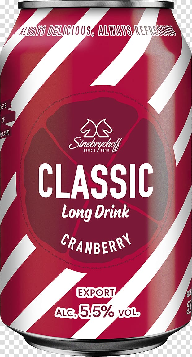 Sinebrychoff Long drink Fresh Koff Cranberry, Long Drink transparent background PNG clipart