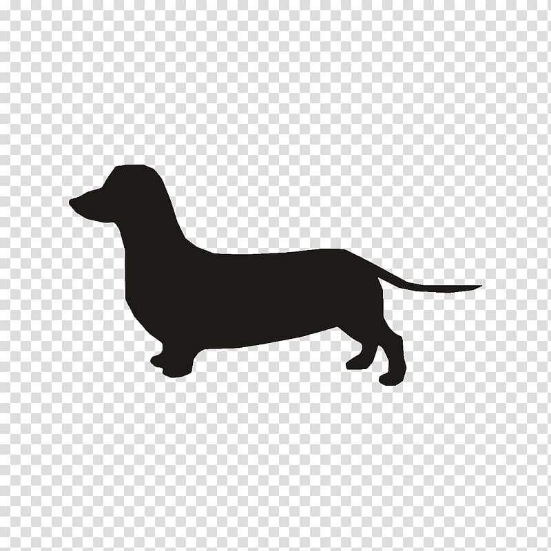 Dachshund Wall decal Room, dachshund silhouette transparent background PNG clipart