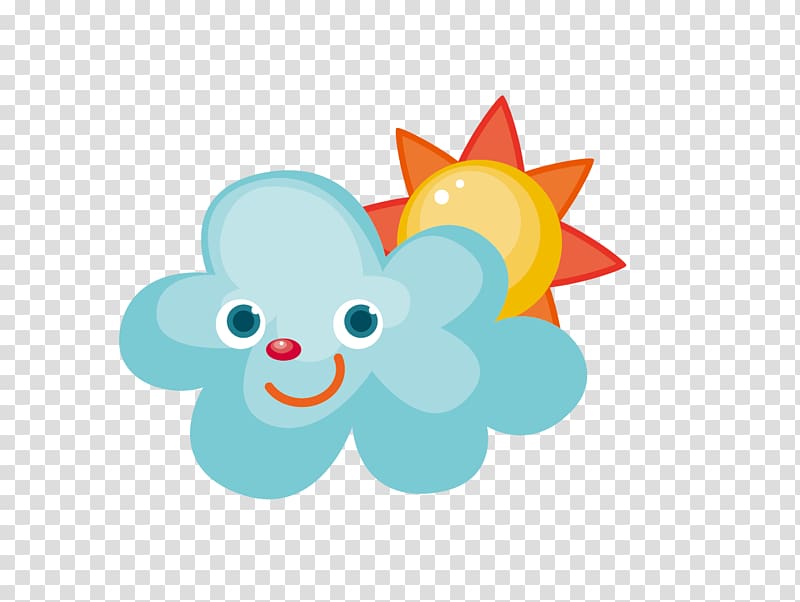 , Blue clouds transparent background PNG clipart