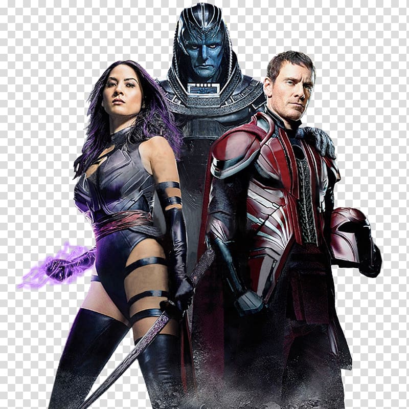 Apocalypse Psylocke X-Men Film Superhero movie, Magneto transparent background PNG clipart
